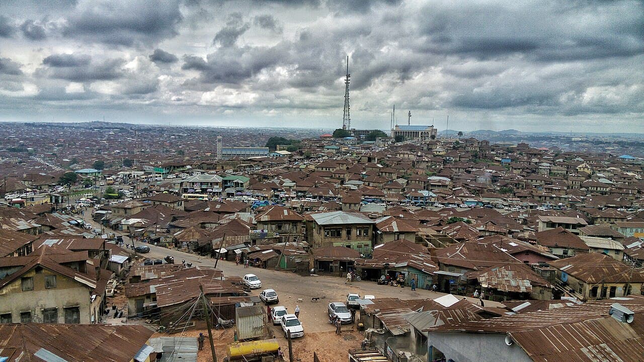 Ibadan's brown-roof skyline, Ibadan
